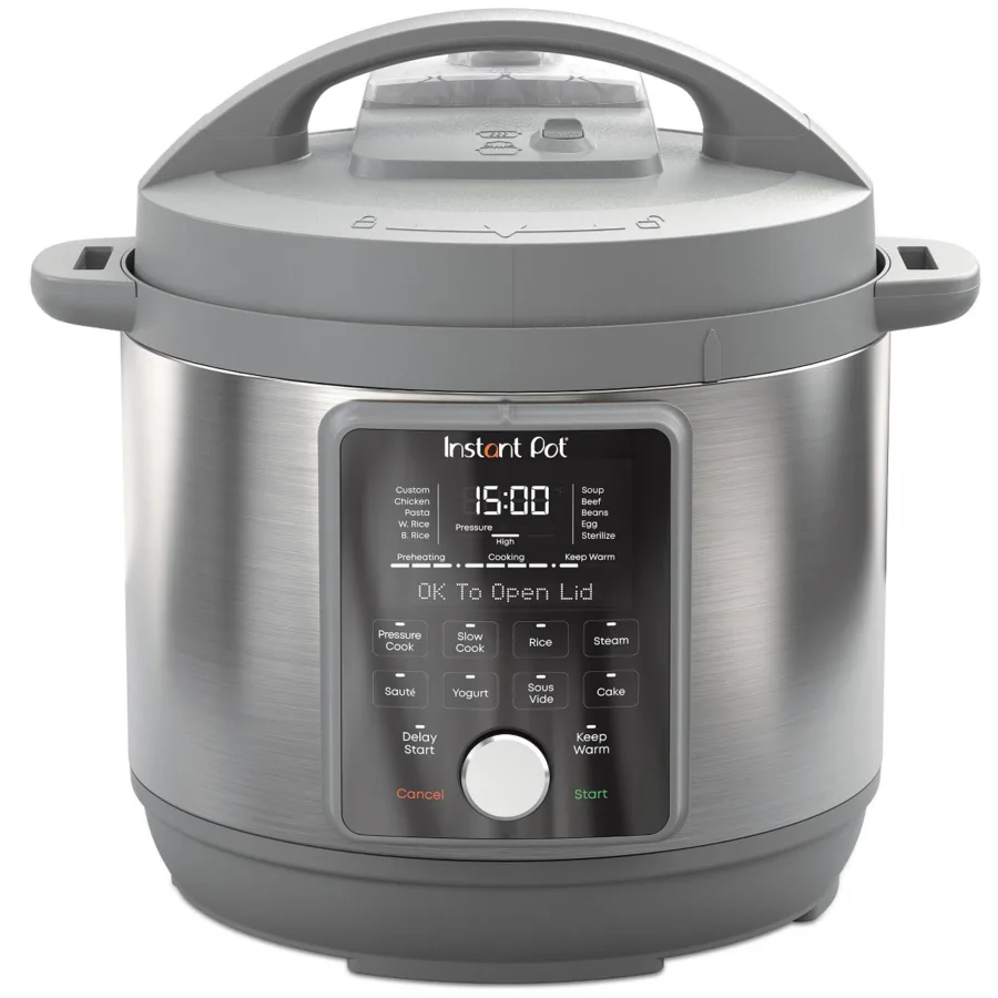 Instant Pot Duo Plus eight-quart stainless steel multicooker