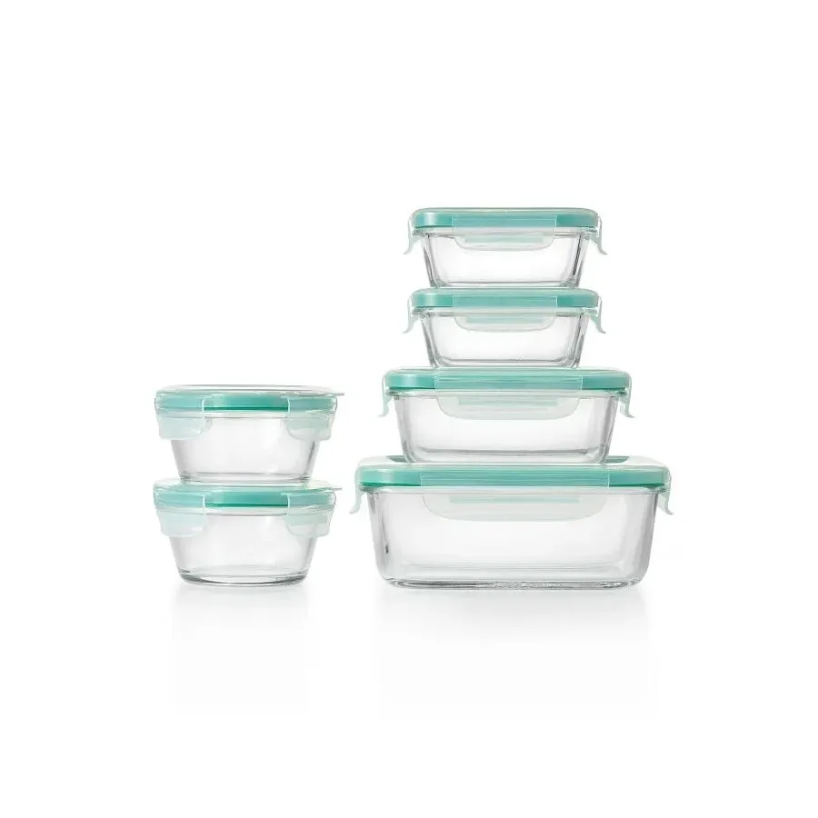 OXO SmartSeal glass food container